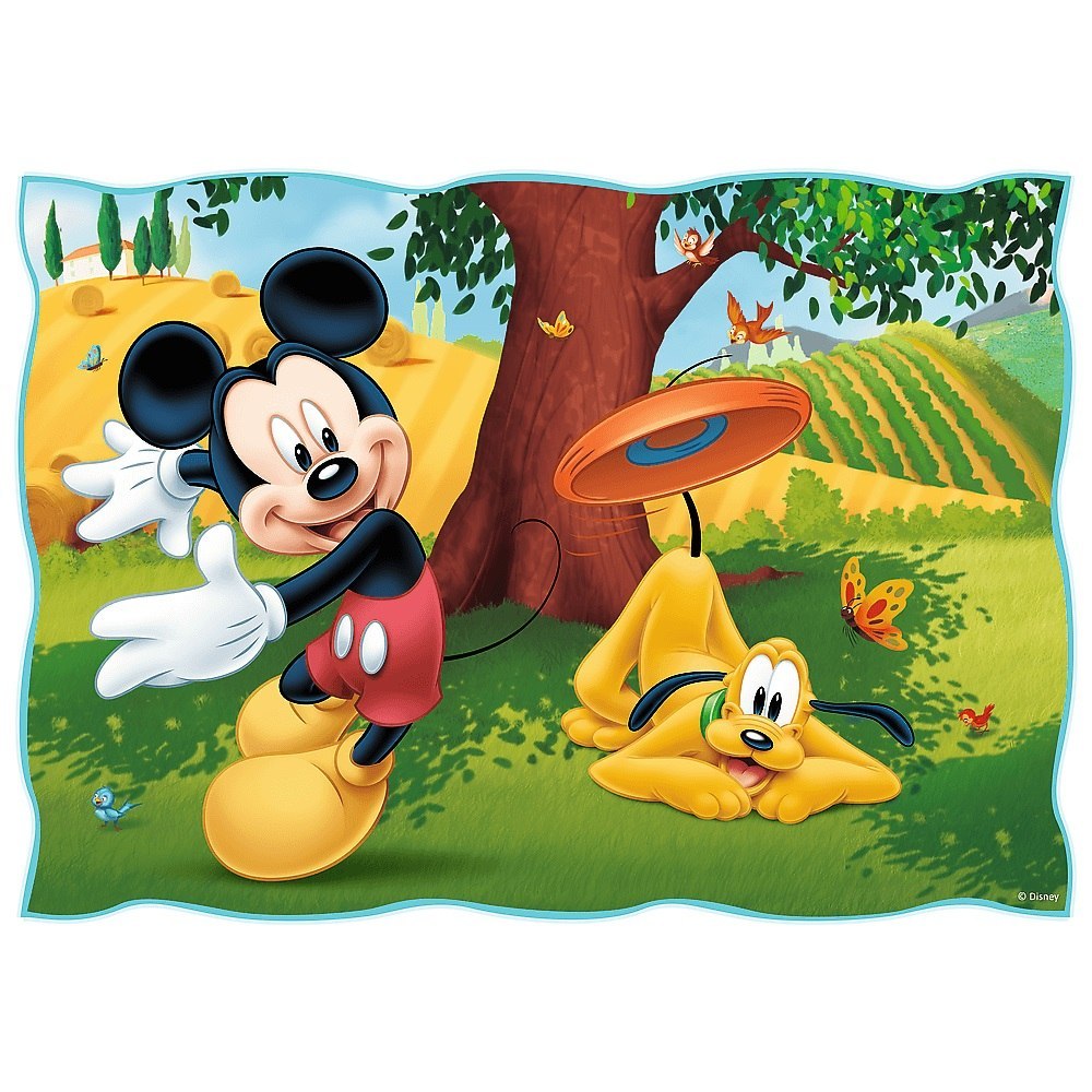 PUZZLE 4EN1 COOL DÍA DE MICKY TREFL 34604